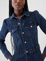 Western Denim Jumpsuit