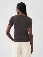 Modern Cropped T-Shirt