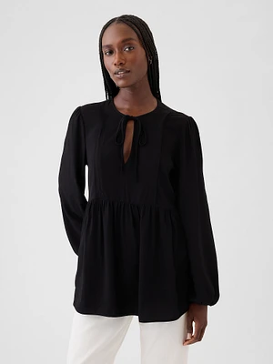 Maternity Nursing Tiered Shirt