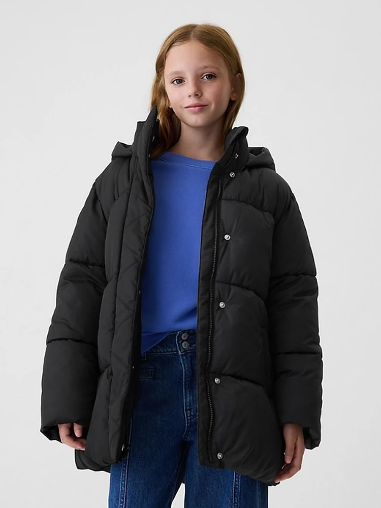 Kids Recycled Heavyweight PrimaLoft® Puffer Jacket