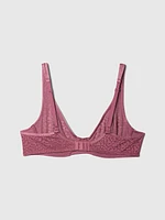 Lace Unlined Semi-Demi Bra