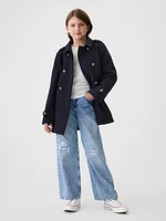 Kids Wool Peacoat