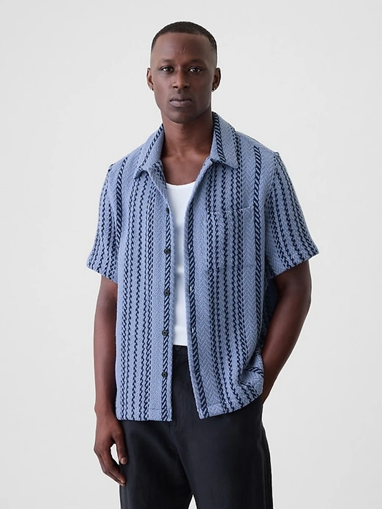 Textured Woven Shirt