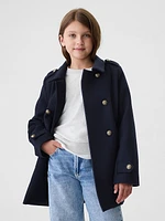 Kids Wool Peacoat