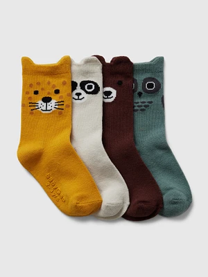 babyGap Animal Crew Socks (4-Pack