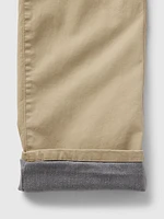 Kids Cozy Baggy Modern Khakis