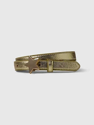 Kids Metallic Star Belt