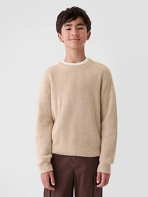 CashSoft Rib Crewneck Sweater