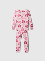 Gap × Barbie™ Baby Organic Brushed Cotton PJ Set