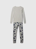 Kids Organic Brushed Cotton PJ Set