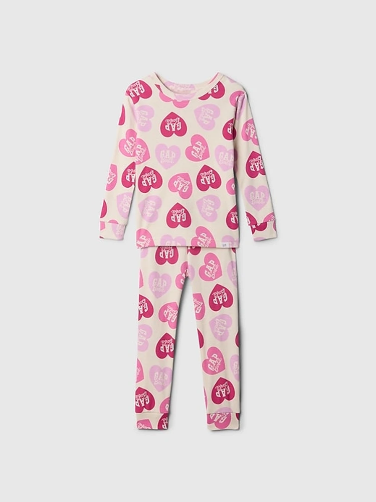 Gap × Barbie™ Baby Organic Brushed Cotton PJ Set