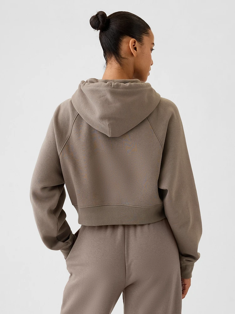Vintage Soft Cropped Hoodie