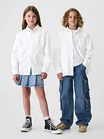 Kids Oversized Oxford Shirt