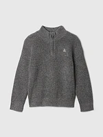 babyGap Quarter-Zip Sweater Pullover