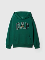 Kids Athletic Logo Hoodie