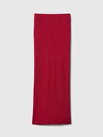 CashSoft Rib Maxi Sweater Skirt