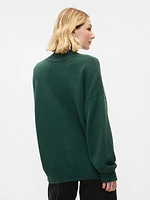 CashSoft Mockneck Sweater