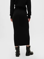 CashSoft Rib Maxi Sweater Skirt