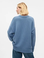 100% Cotton Oversized Boyfriend Sweater