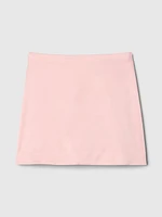 Satin Mini Skirt