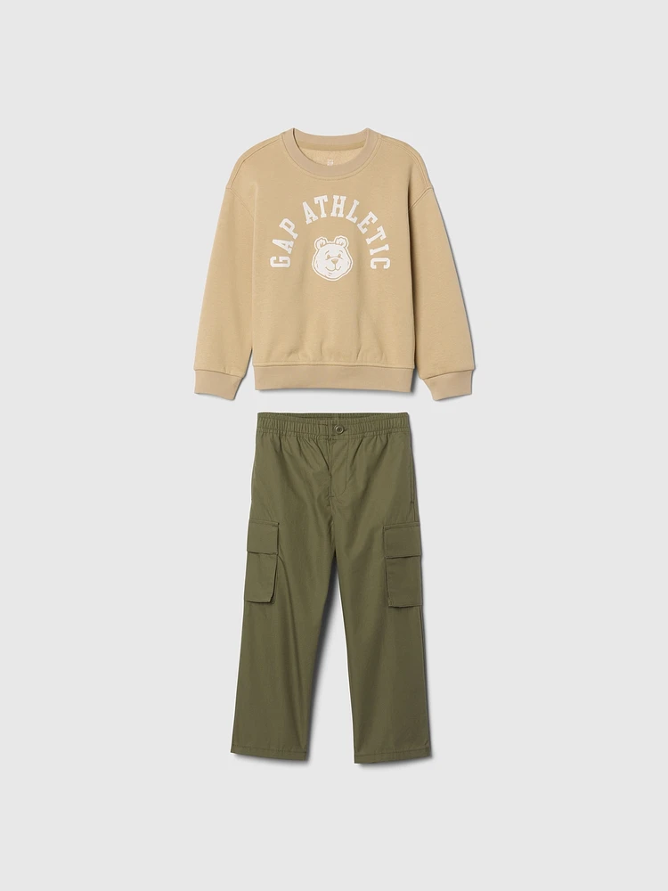 babyGap Athletic Logo Outfit Set