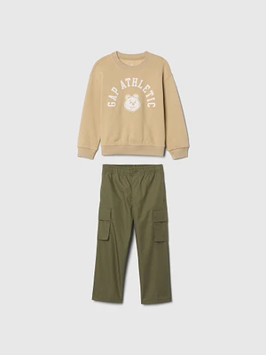 babyGap Athletic Logo Outfit Set