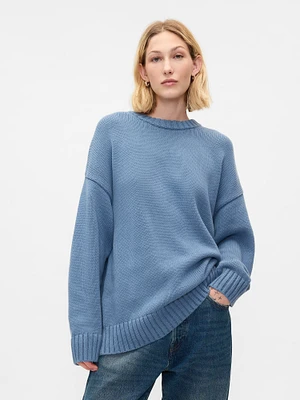 100% Cotton Oversized Boyfriend Sweater