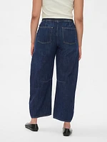 High Rise Easy Horseshoe Jeans