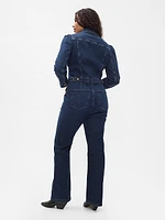 Western Denim Jumpsuit