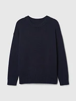100% Cotton Oversized Boyfriend Sweater