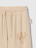 Gap × Disney Kids Vintage Soft Mickey Mouse Logo Sweatpants