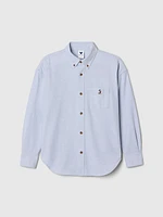 Gap × Disney Kids Oversized Oxford Shirt