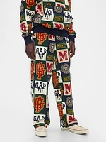 Gap × Disney Logo Baggy Sweatpants