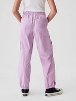 Kids Pull-On Cargo Parachute Pants