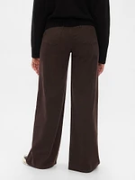 Mid Rise Cargo Baggy Jeans