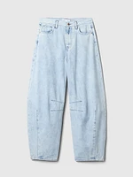 High Rise Horseshoe Jeans