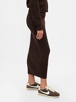 CashSoft Rib Sweater Maxi Skirt