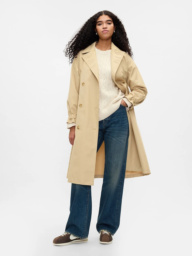 Oversized Cable-Knit Sweater