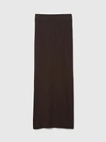 CashSoft Rib Sweater Maxi Skirt
