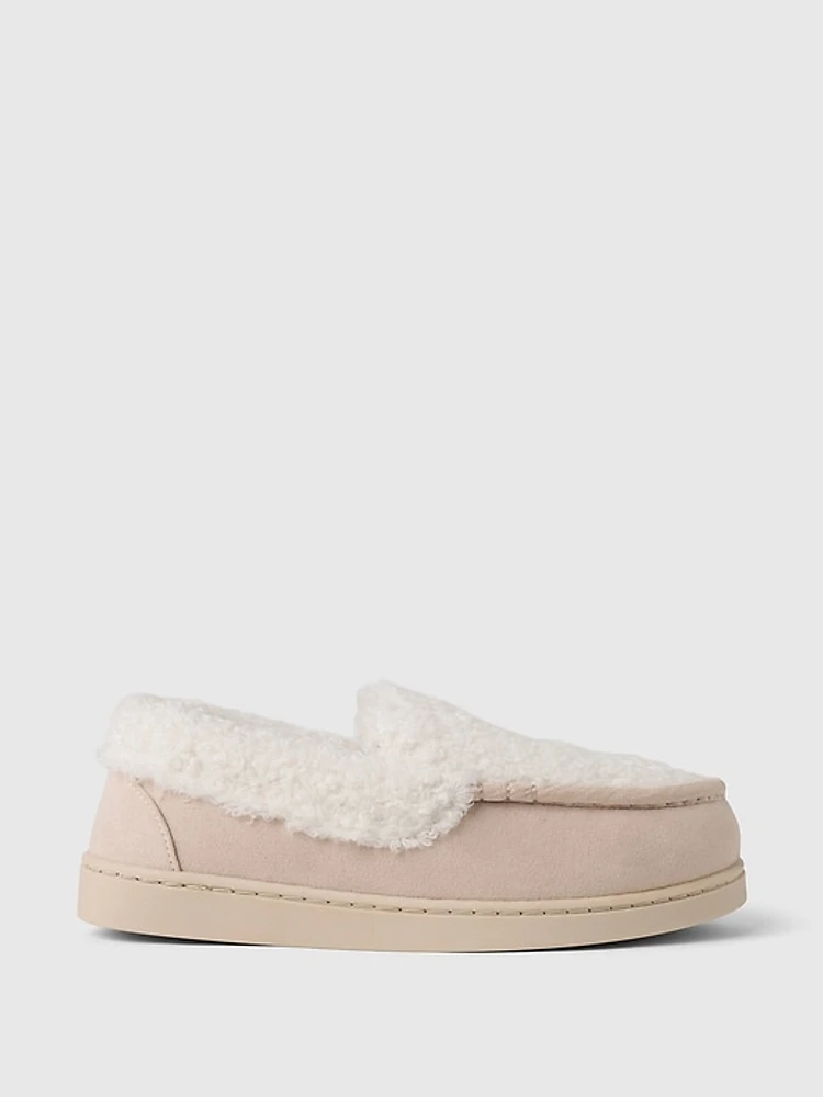 Kids Cozy Loafer Slippers