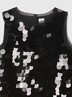 Kids Sequin Shift Dress