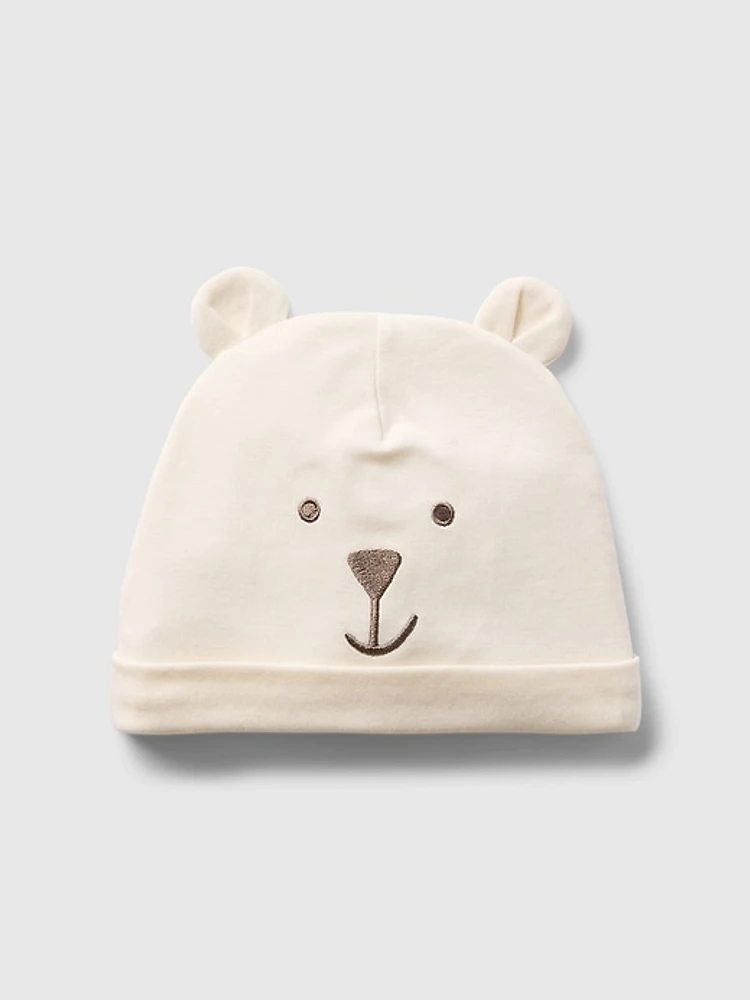 Baby Supima® Bear Hat