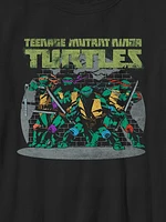 Kids Teenage Mutant Ninja Turtles Against the Wall Graphic Tee