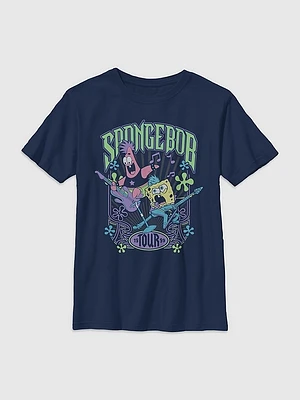 Kids Spongebob Rock Tour Graphic Tee