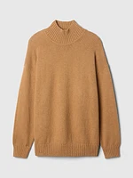 CashSoft Mockneck Sweater