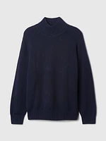 CashSoft Mockneck Sweater