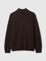 CashSoft Mockneck Sweater