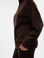 CashSoft Mockneck Sweater