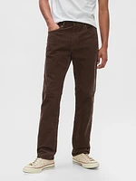 Straight Corduroy Jeans with GapFlex