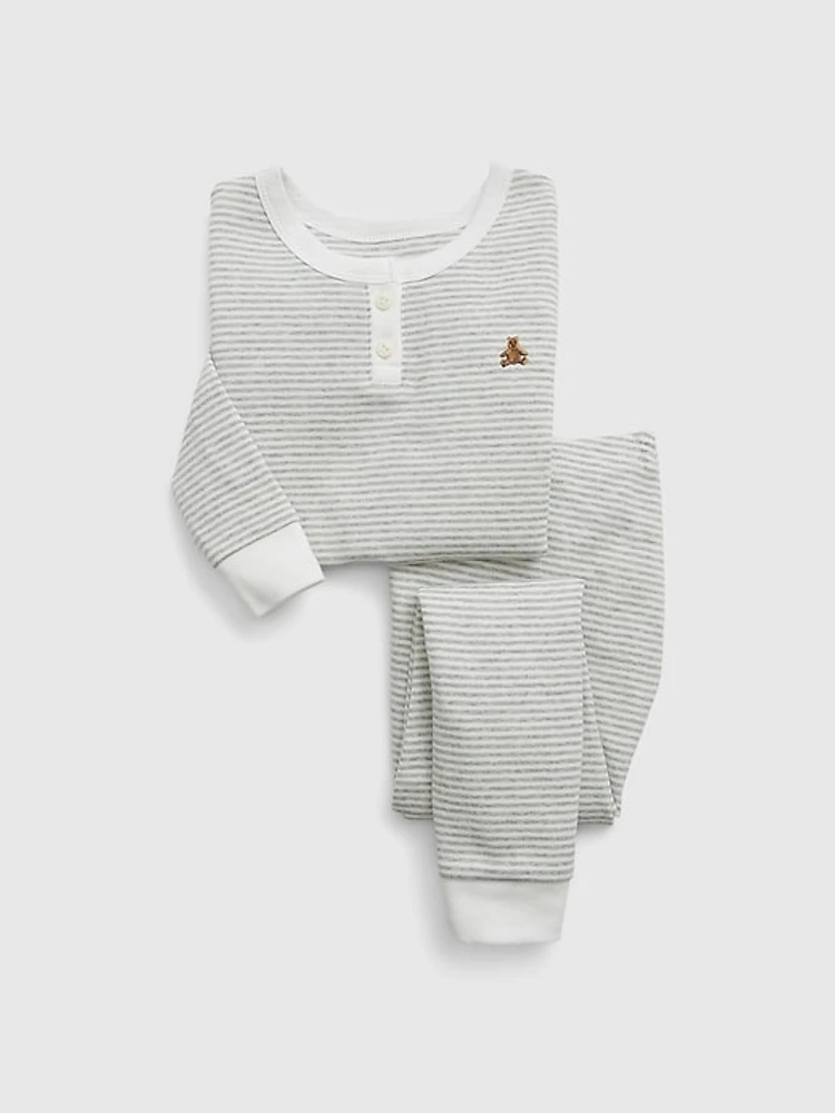 babyGap Organic Cotton Henley PJ Set